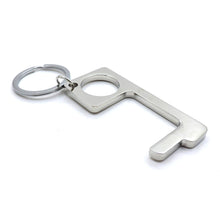 Load image into Gallery viewer, Touch-less Door Opener Keychain PMK001 SILVER
