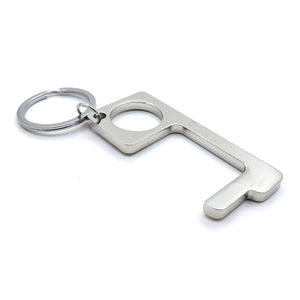 Touch-less Door Opener Keychain PMK001 SILVER