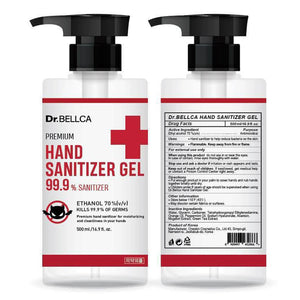 HSG500-01 HAND SANITIZER GEL Ethanol 70% 500ml(16.9 fl.oz)