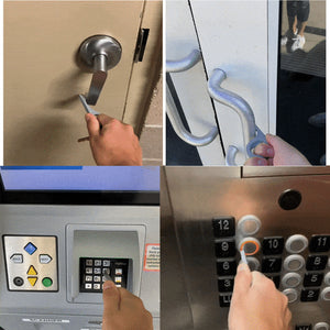Touch-less Door Opener Keychain PMK001 GOLD
