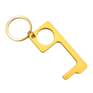 Touch-less Door Opener Keychain PMK001 GOLD